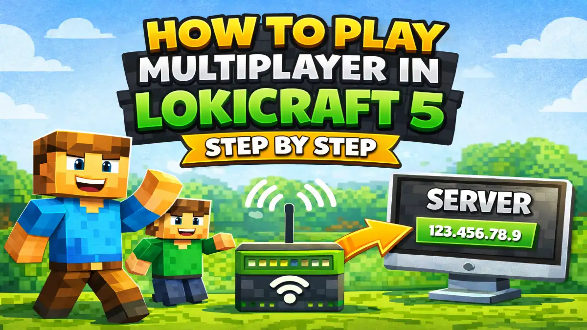 How to Play Multiplayer in Lokicraft 5