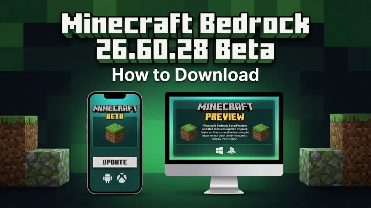 Minecraft Bedrock 26.60.28 Beta download